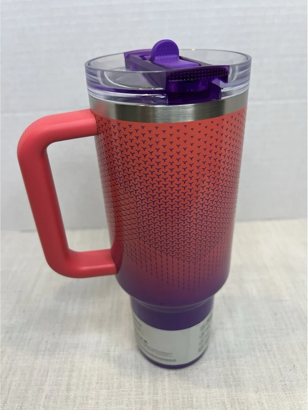 Stanley Quencher ProTour 40 oz Tumbler w/ Handle Lid Vermillion HyperGrip